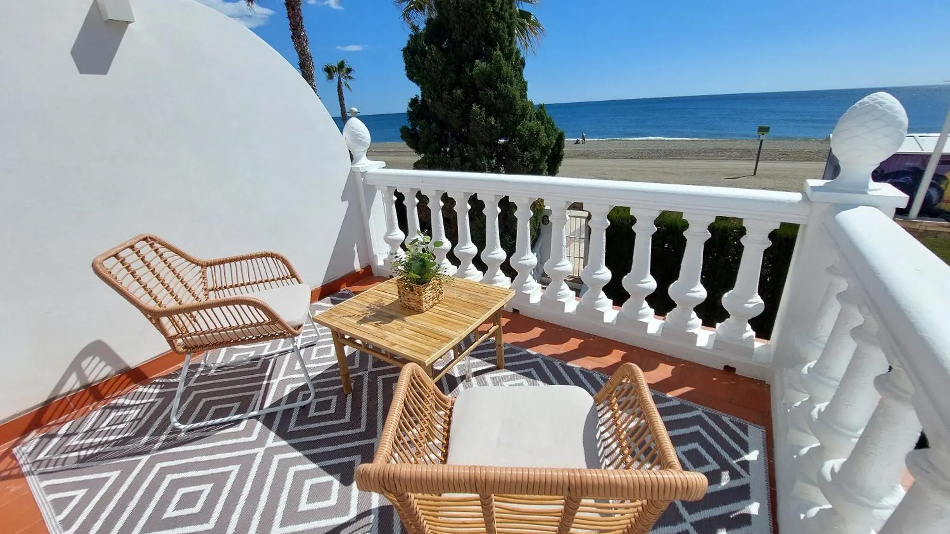 Holiday home Nuevo Villa Beatriz Caleta Beach Front Beach Velez Malaga Spain